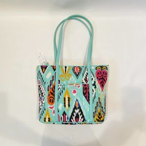 Vera Bradley Small Trimmed Vera Tote Pueblo